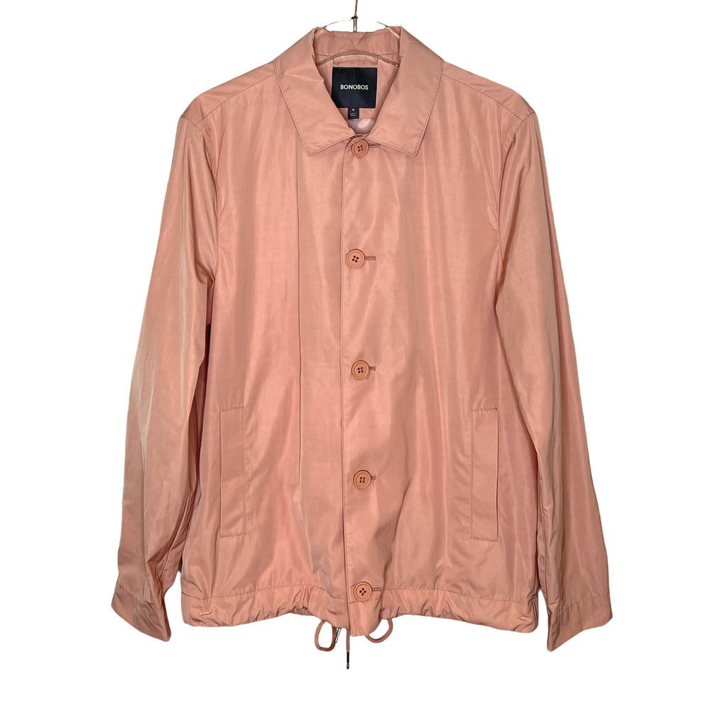 Bonobos Womens Blush Windbreaker Jacket Medium